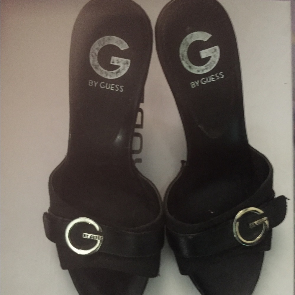 Guess  chunky heels sz7